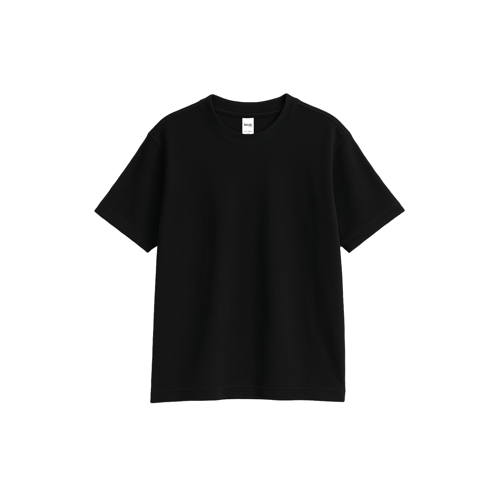 PLAYERA UNISEX OVERSIZE | BLACK | 200 g