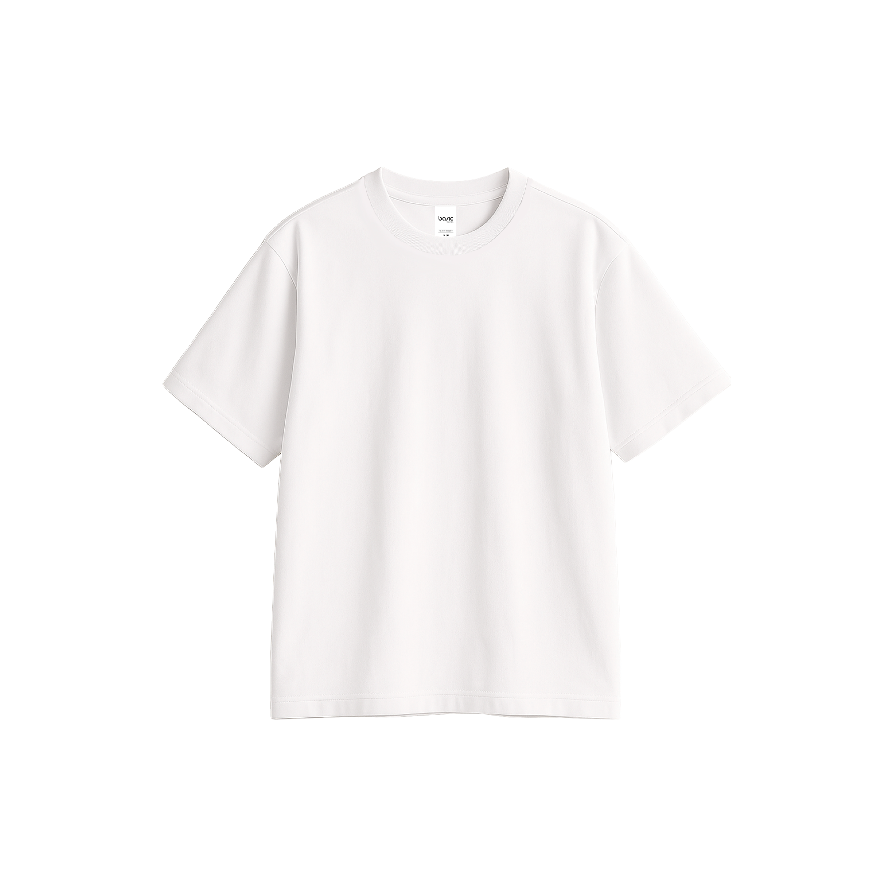 PLAYERA UNISEX OVERSIZE | WHITE | 200 G